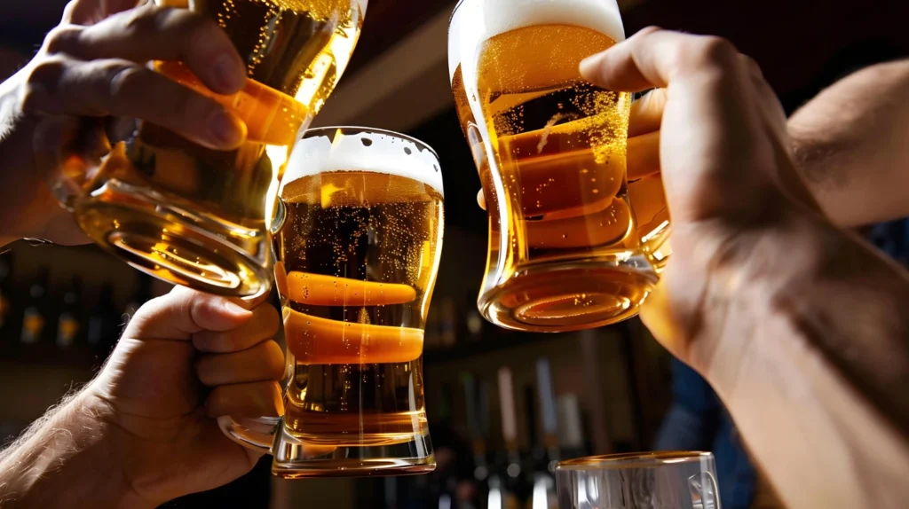 Taças de chopp